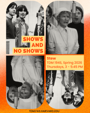 Poster for the course Shows and No Shows