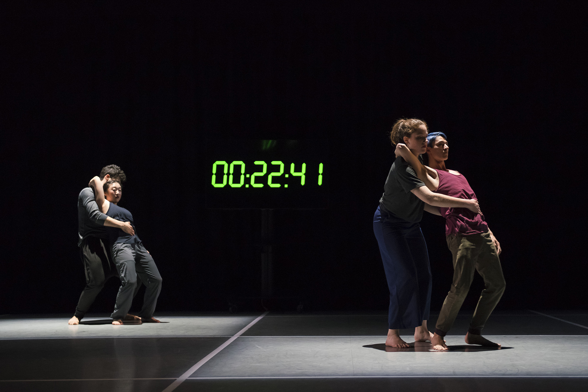 The company of Harvard Dance Project performs Bill T. Jones’ Story/Time